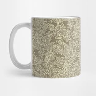 Tropical gray print Mug